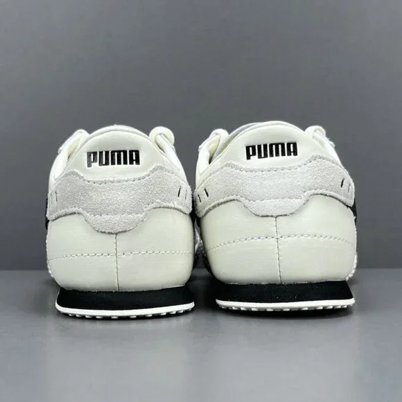 Puma Black And White Suede With Anti-Slip Sneakers - Picture 2 of 11